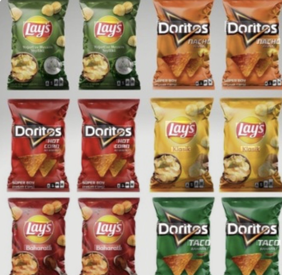 Büyük cips çeşitleri